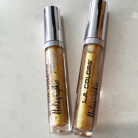 (2) L.A. Colors Holographic Iridescent Lipgloss Bundle - Picture 2 of 6